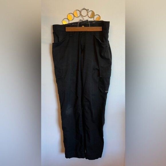 Helly Hansen Other - Helly Hansen Work Wear Pants Mens Size W34 X L32 Black Paint Staining Cargo Pant